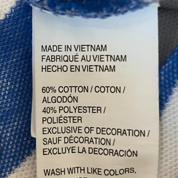 Men's Izod Short Sleeve Stripe Polo Shirt - Picture 4 of 4